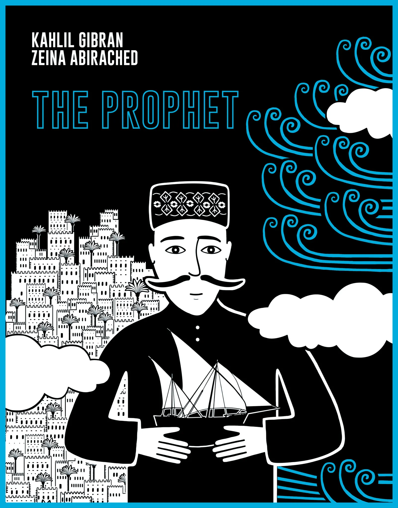 The Prophet by Kahlil Gibran, Illustrated by Zeina Abirached, cover